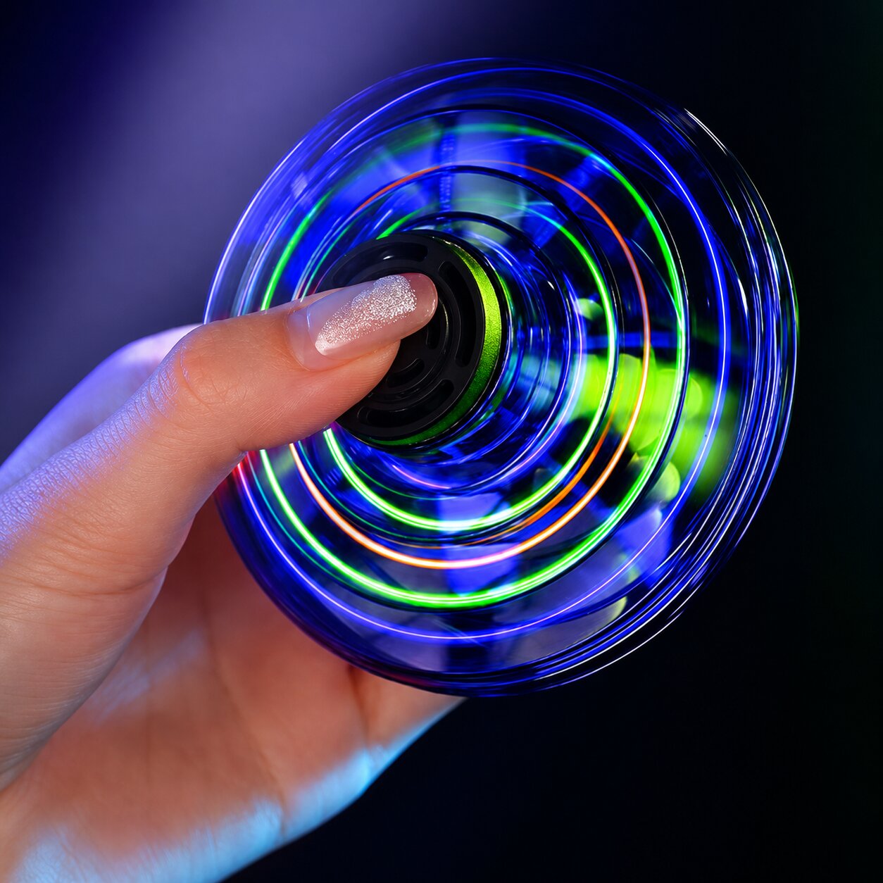 SPINRANG - Motorized Boomerang Flying Spinner